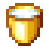 Golden milk bucket1.png: Infobox image for Golden Milk Bucket the item in Minecraft