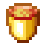 Golden lava bucket1.png: Infobox image for Golden Lava Bucket the item in Minecraft