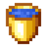 Golden water bucket1.png: Infobox image for Golden Water Bucket the item in Minecraft