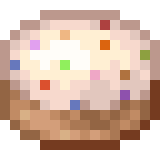 Vanila cake.png: Infobox image for Flavored Cake the item in Minecraft