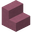 Magenta terracotta stairs.png